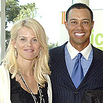 Tiger Woods and his wife.